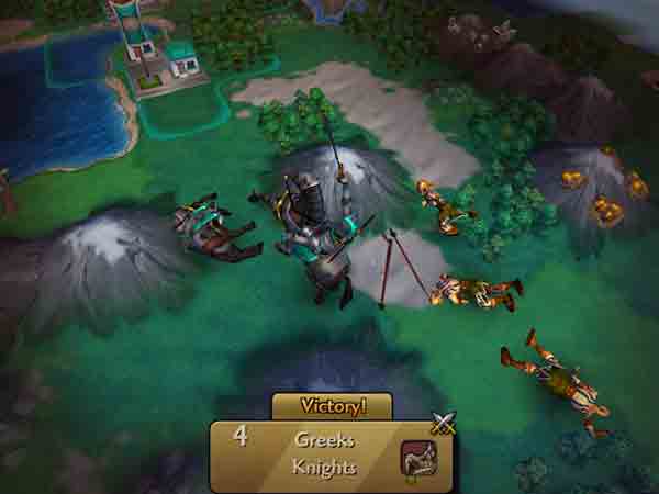 Game dàn trận mobile - Civilization Revolution 2