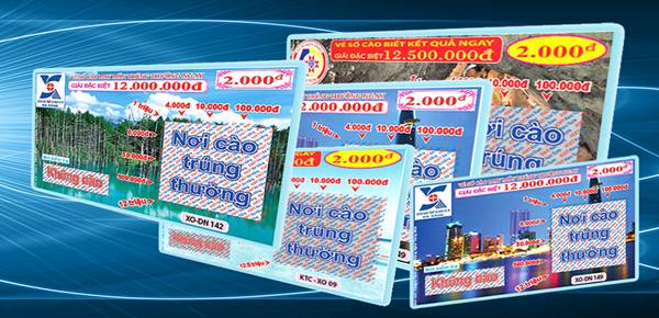 Giải thưởng xổ số cào