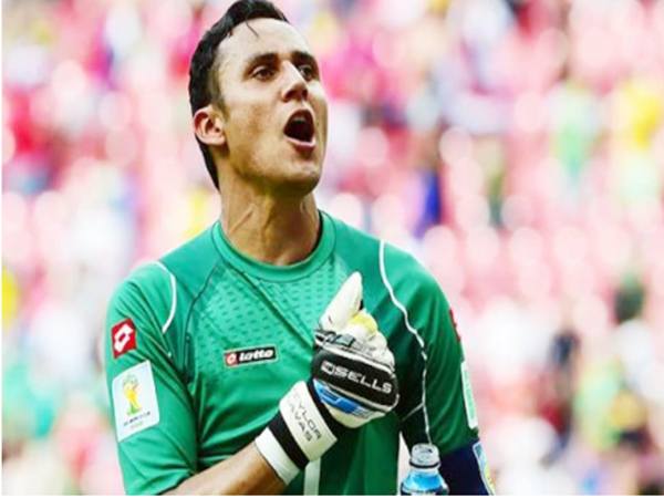Thủ môn của Real Madrid Keylor Navas