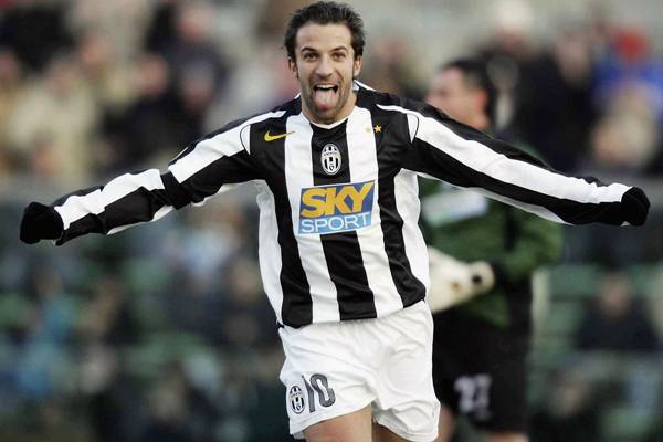Del Piero số áo